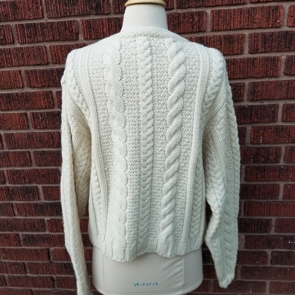 100% wool cableknit - Picture 4 of 4